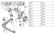 3520G8-Bandeja da Suspensao - Lado Esquerdo
