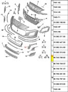 Acabamento do Parachoque Dianteiro - Lado Esquerdo
