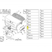 8731N7-Amortecedor do Porta Malas