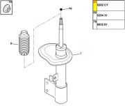 5202CY-Amortecedor Dianteiro - Lado Esquerdo