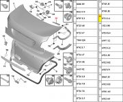 8731E6-Amortecedor do Porta Malas