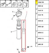 5206W0-Amortecedor Traseiro