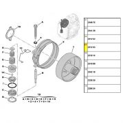 231253-Anel Oring da Tampa do Pistao do Cambio Automatico AL4 - Pequena