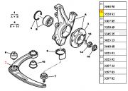 3521P3-Bandeja da Suspensao do Lado Direito sem Pivo