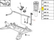 508740-Bieleta da Suspensao Dianteira - Com Regulagem / Medida 12mm
