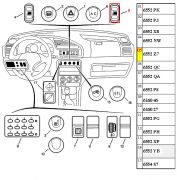 Botao do Vidro Eletrico