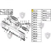 3812C0-Barra Axial da Direcao / Medida 335mm