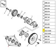0606S7 Bronzina de Biela - Medida 0,25