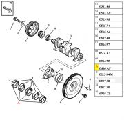060645-Bronzina de Biela - Medido 0,50 (Com Furo na Bronzina)