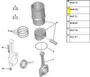 060643-Bronzina de Biela - Medida STD (Sem Furo na Bronzina)