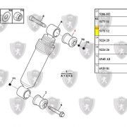 517112-Bucha do Amortecedor Traseiro - Superior