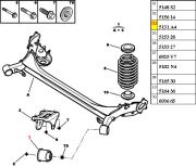 5131A4-Bucha do Eixo Traseiro