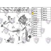 2150EE-Cabo de Embreagem - Regulagem Manual