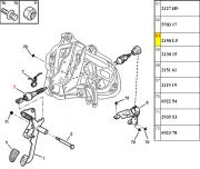 2150E9-Cabo de Embreagem - Regulagem Manual