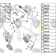 2150CX-Cabo de Embreagem