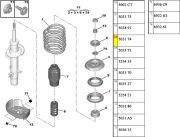 503174-Calco de Mola do Amortecedor Dianteiro
