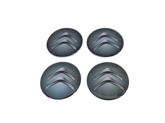 Adesivo para Calota - Roda de Liga Leve/ Medida 51mm - Degrade