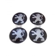 Adesivo para Calota - Roda de Liga Leve/ Medida 51mm - Preto