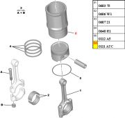 Camisa do Motor - Medida STD