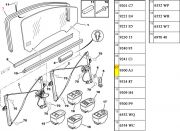 Canaleta da Porta Dianteira - Lado Direito