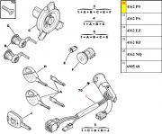 4162P0-Comutador de Ignicao (1999 a 2002)