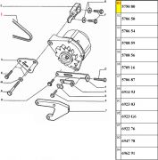 575080-Correia do Alternador / Medida 4PK-0855 (SEM AR)