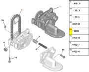Corrente do Motor - 45 Elos