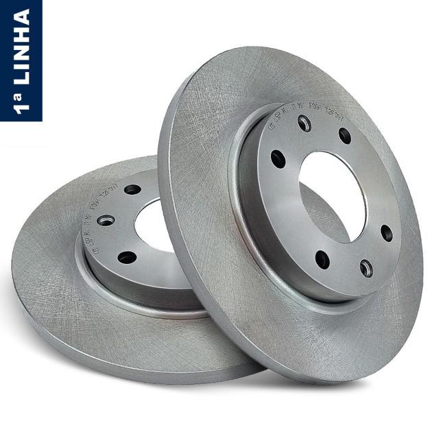 Disco de freio dianteiro Solido peugeot 206 SW/206 1.4 8v/206 D4D