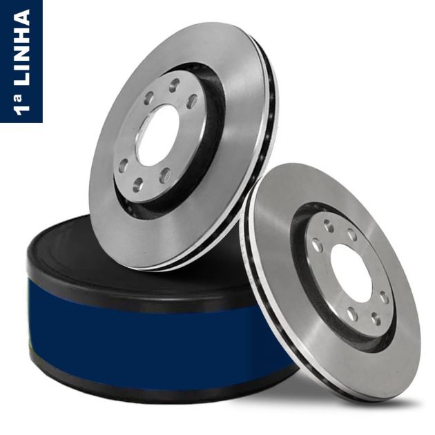 Disco de Freio Dianteiro Ventilado 206 D4D/306/405/Partner/Berlingo/Xsara/Picasso/ZX 1.6 1.8 2.0 16v