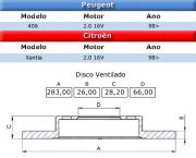 4249J1-Disco de Freio - Ventilado com ABS