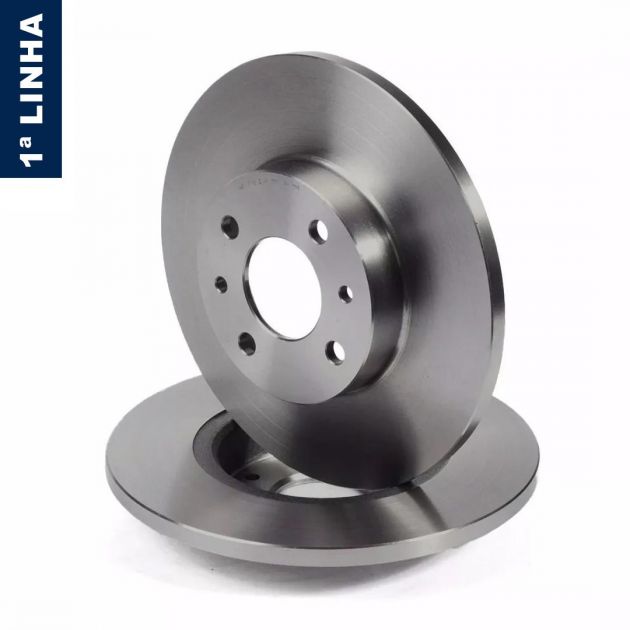 Disco de freio traseiro Solido Peugeot 307 1.6 2 .0 16v/Citroen C3 1.6 16v/C4 Hatch/C4 Pallas 1.6 2.0 16v