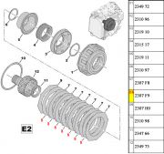 2307F9-Disco do Cambio Automatico AL4