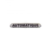Emblema "AUTOMATIQUE"