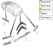 Emblema "FLEXSTART" - Cromado