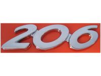 Emblema Peugeot "206"