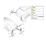 Emblema Traseiro "PEUGEOT"