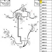 548308-Flexivel de Freio Dianteiro