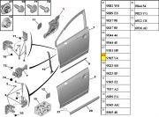 Folha de Vedacao da Porta - Lado Esquerdo