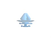 Grampo de Fixacao do Friso Lateral