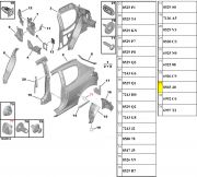 Grampo de Fixacao do Friso Lateral