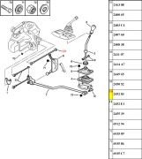 Haste Maior do Trambulador/ Medida 340mm