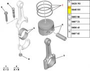 0640R5-Jogo de Aneis - Medida STD