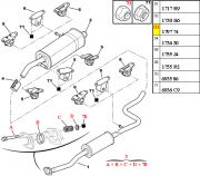 179774-Kit de Montagem do Escape