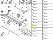 Kit de Reparo do Eixo Traseiro/ Medida 50mm