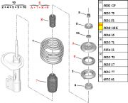 503177-Kit de Amortecedor Dianteiro