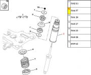 Kit do Amortecedor Traseiro