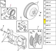 4427A5-Kit de Reparo do Cilindro da Pinca Dianteiro