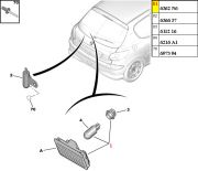 Lanterna de Cortesia do Porta Malas