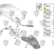Lanterna de Neblina Traseira - Lado Direito