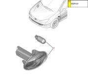 Lanterna do Pisca Lateral - Cristal